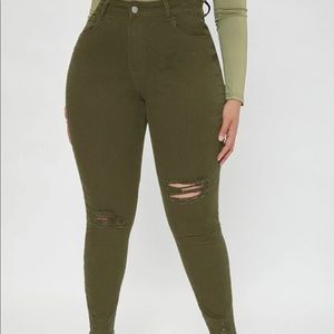 High Waist Skinny Jeans